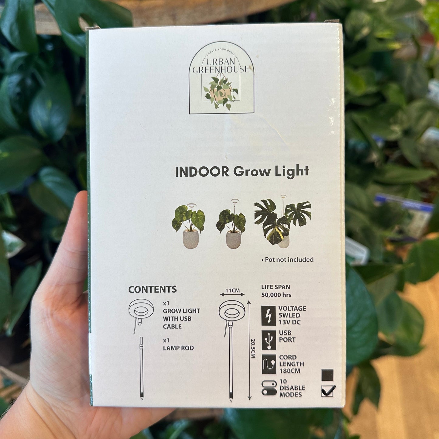 Urban Greenhouse Indoor Grow Light