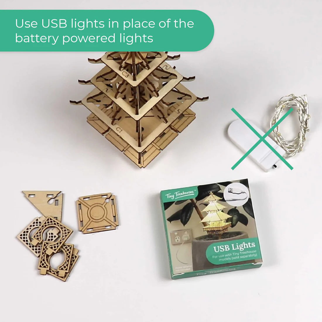 Tiny Tree House USB Lights