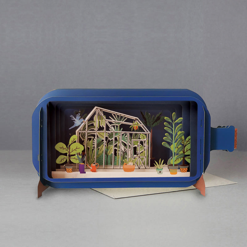 Pop Out Message in a Bottle Card