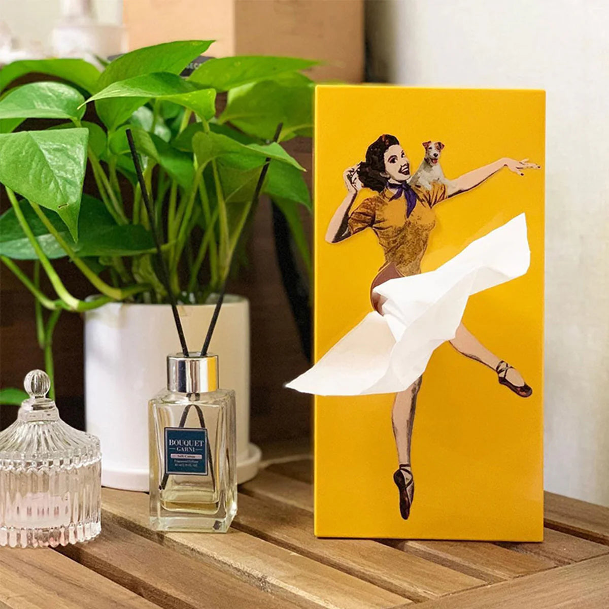 Tissue UP Girl Tissue Box Covers