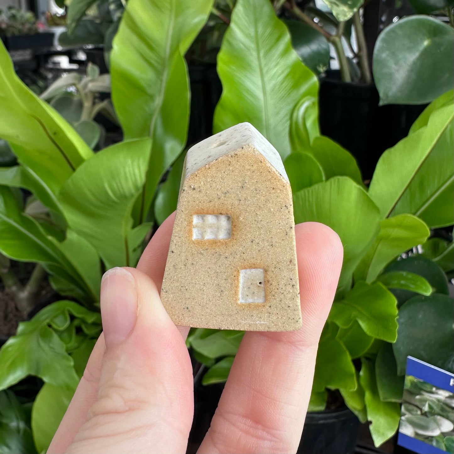 Mini House Bud Vase by Ruth Elliot