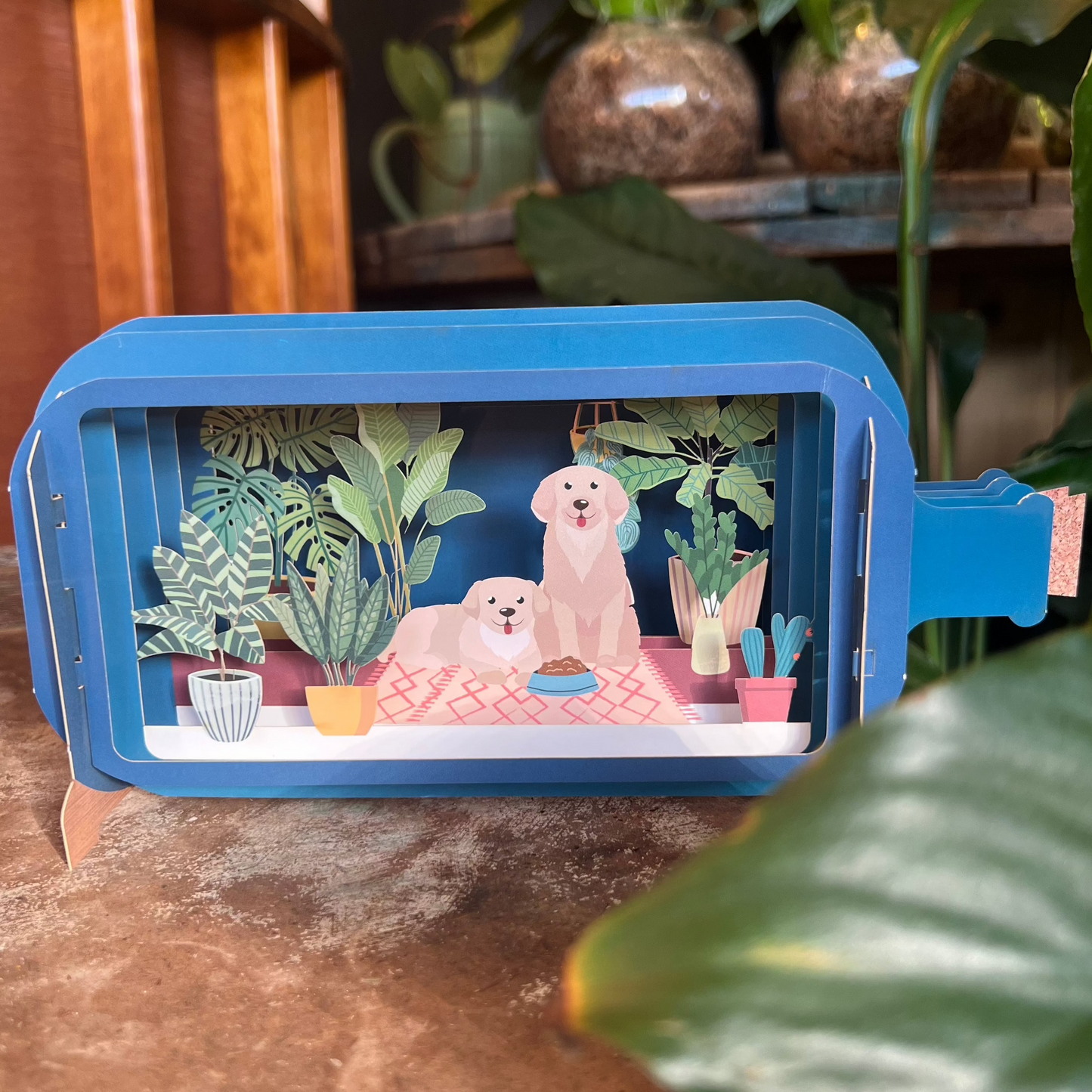Pop Out Message in a Bottle Card