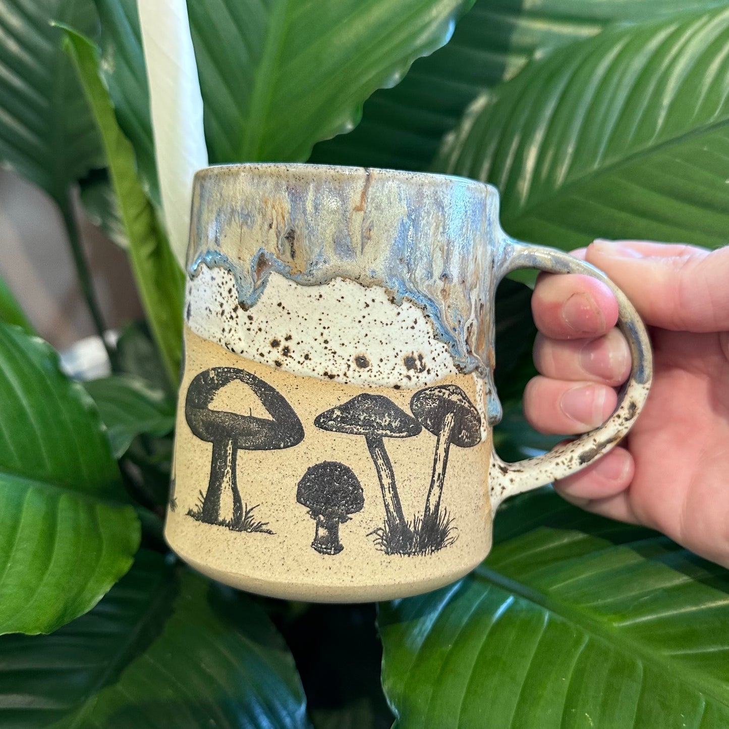 Handmade Mushroom Mug