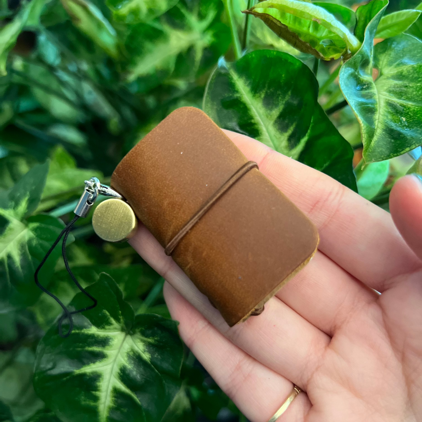 Mini Leather Notebook