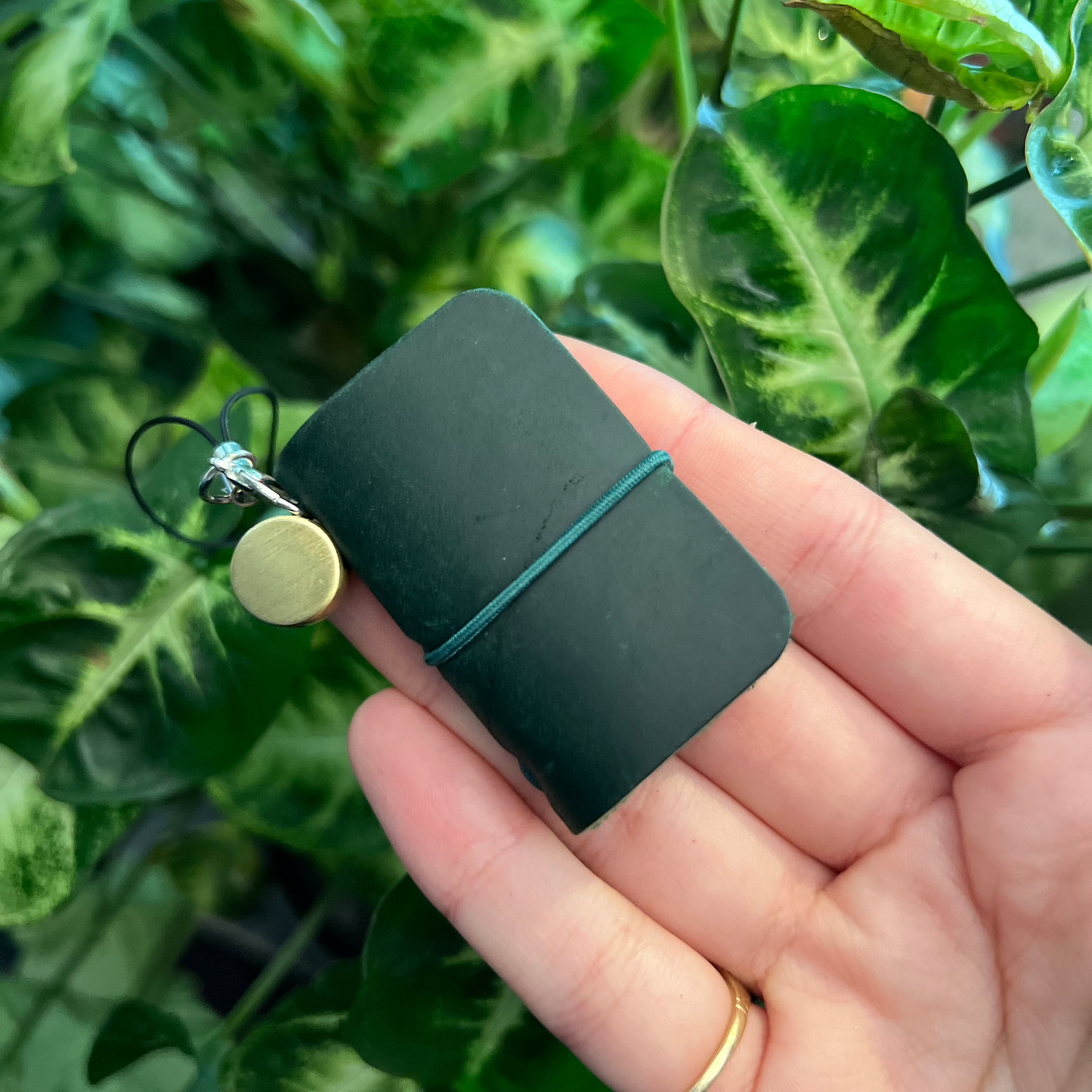 Mini Leather Notebook