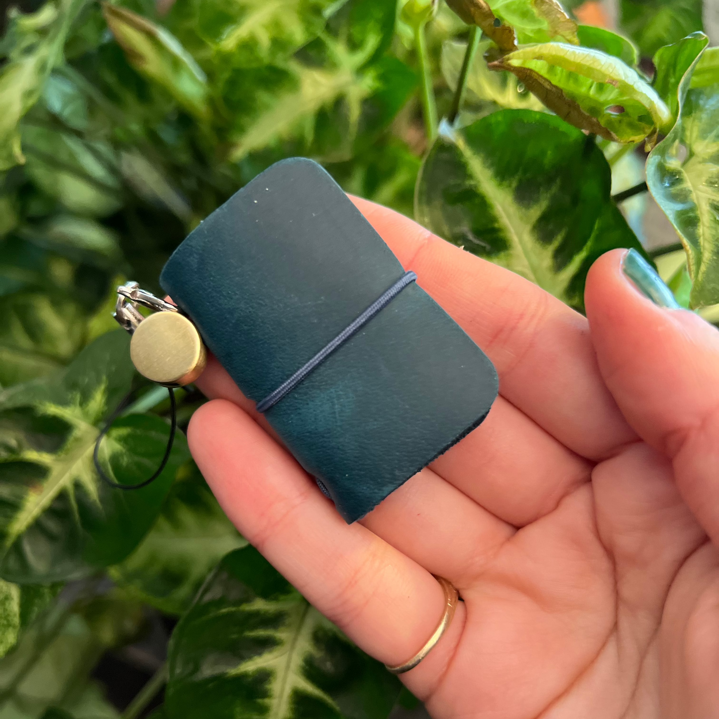 Mini Leather Notebook