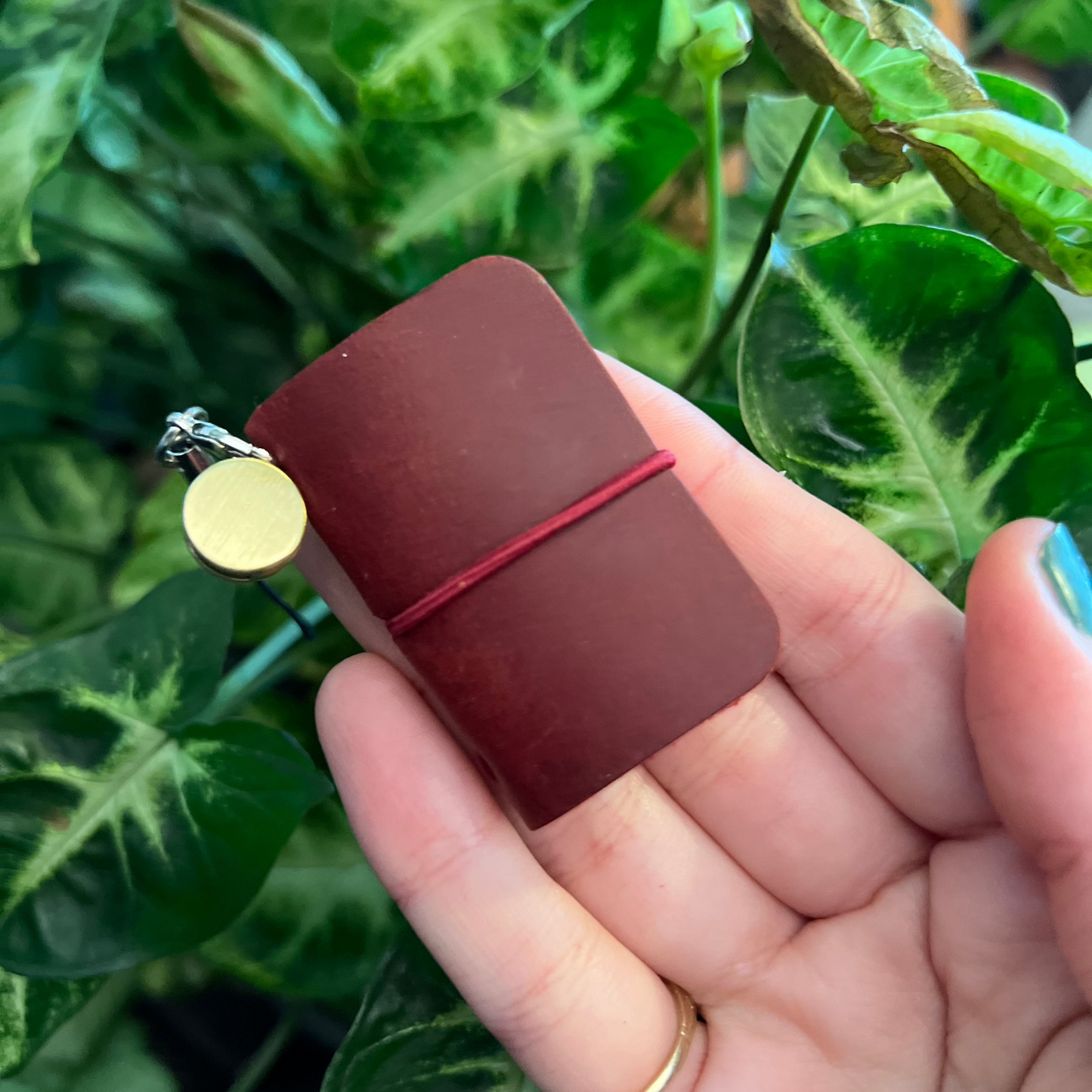 Mini Leather Notebook