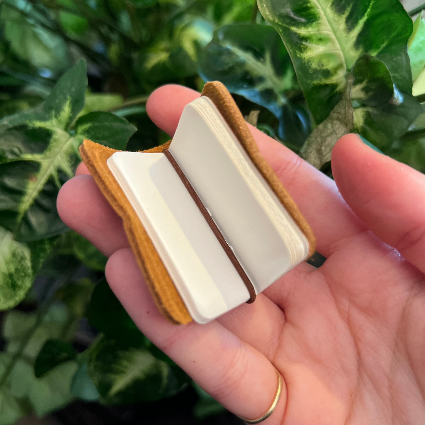 Mini Leather Notebook