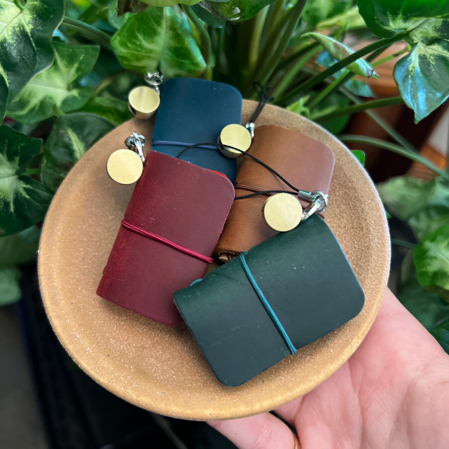 Mini Leather Notebook