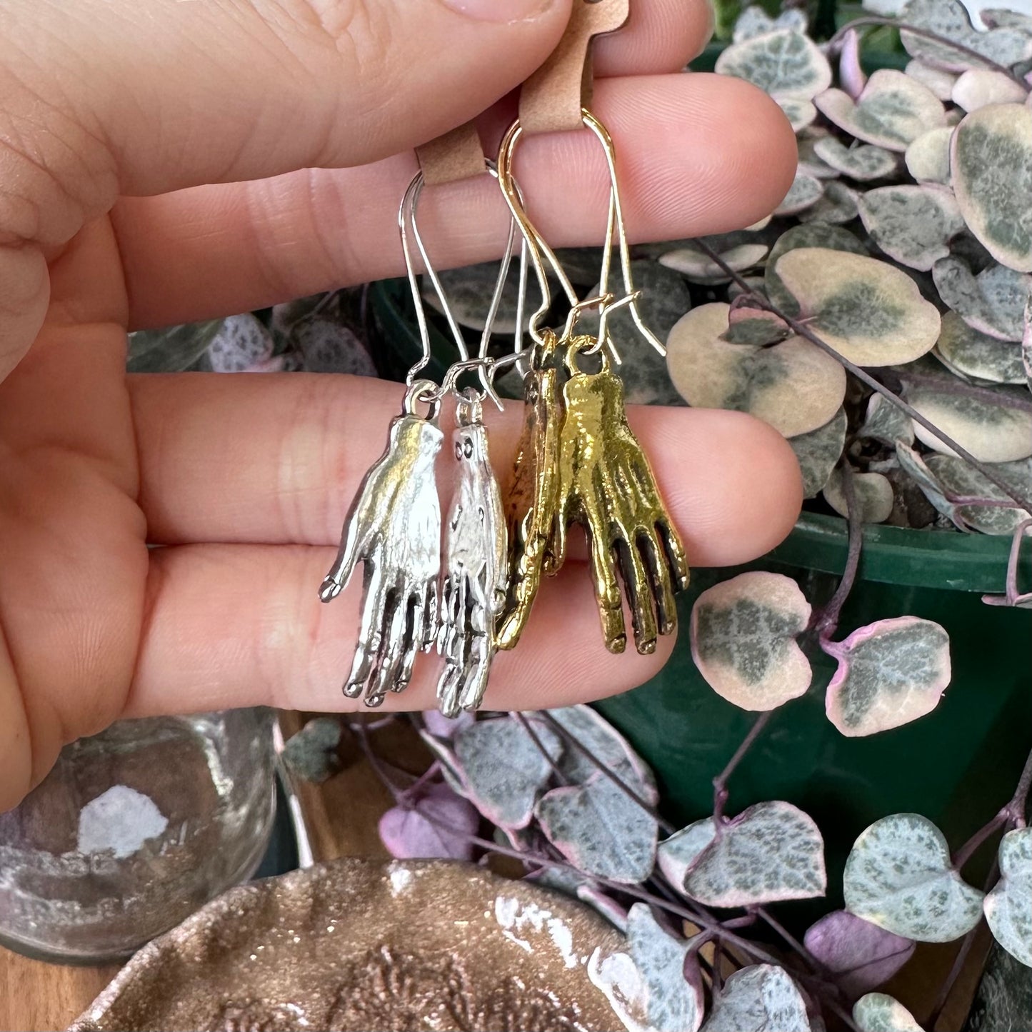 Hand Earrings
