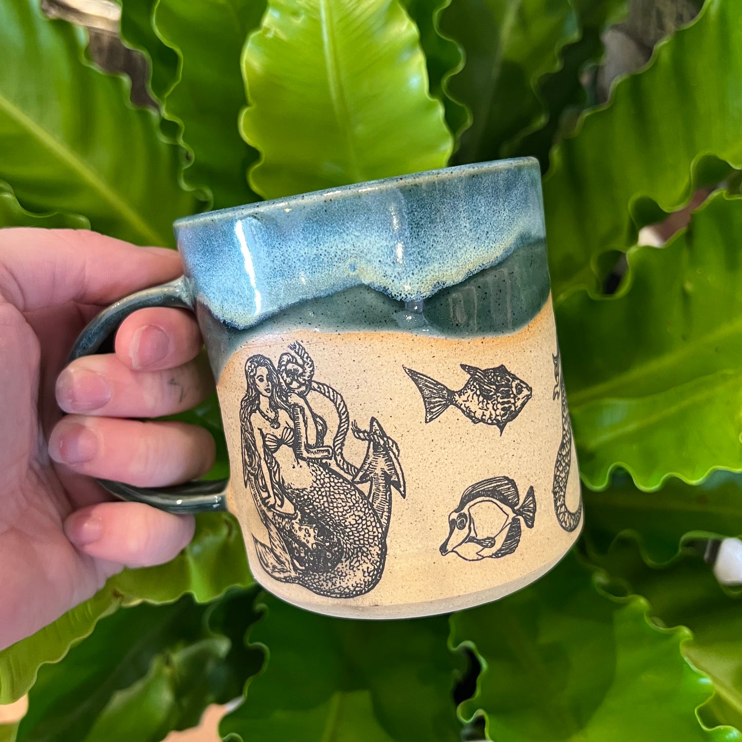 Handmade Mermaid Mug
