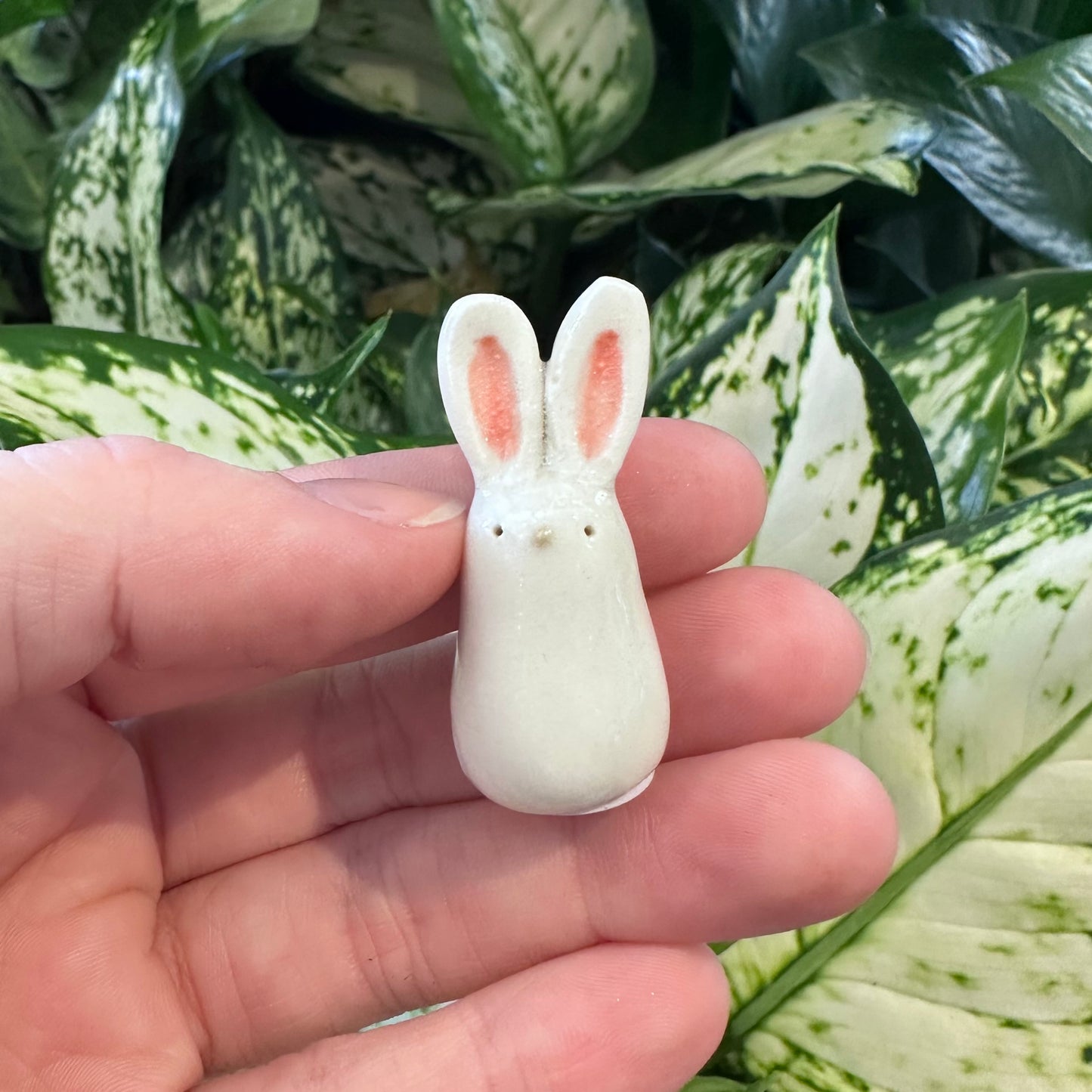Mini Ceramic Bunny by Ruth Elliot