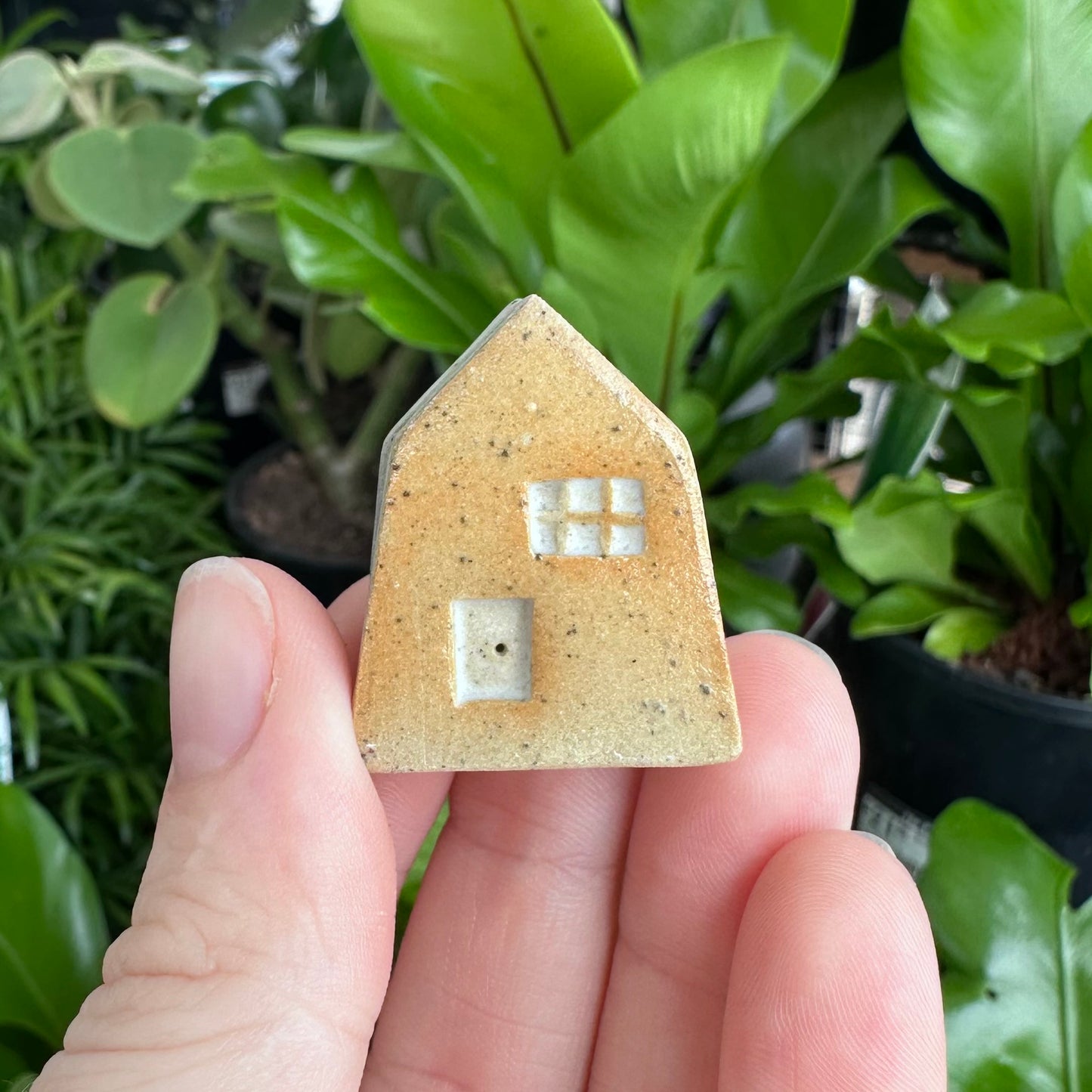 Mini House Bud Vase by Ruth Elliot
