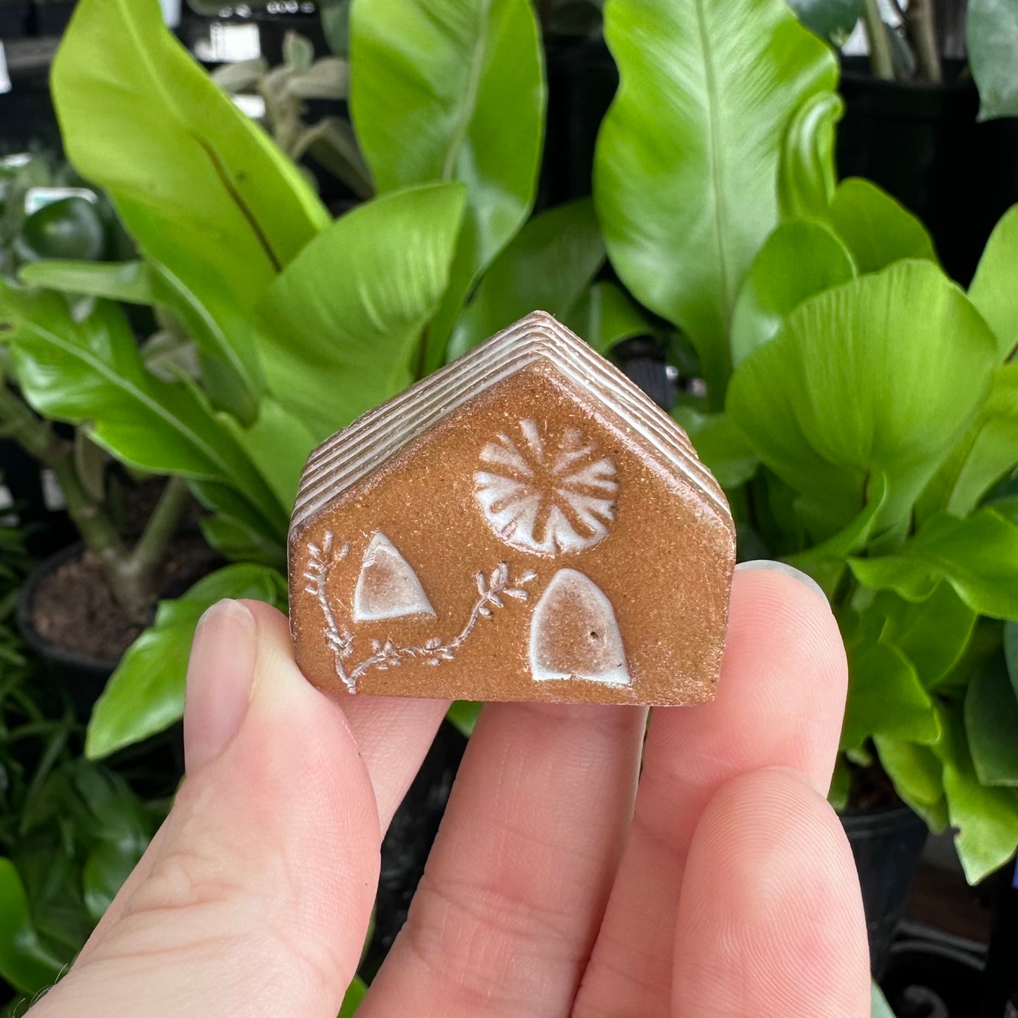 Mini House Bud Vase by Ruth Elliot