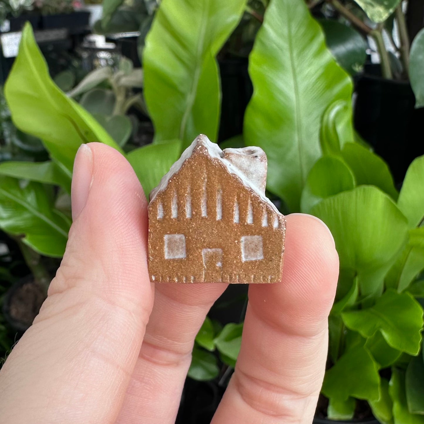 Mini House Bud Vase by Ruth Elliot