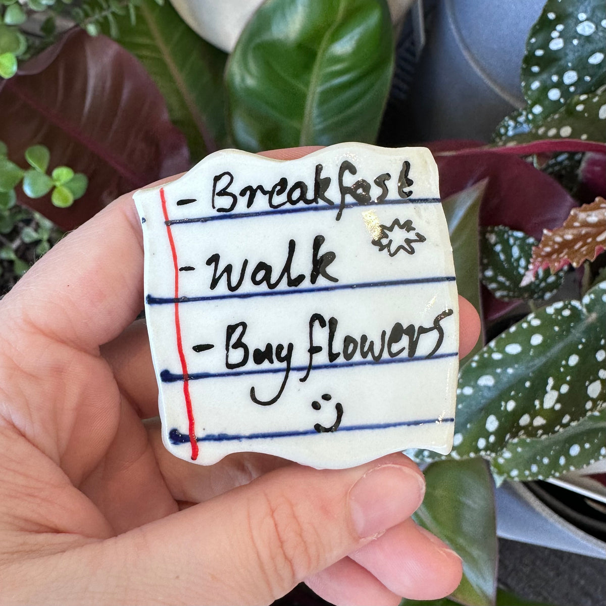 Handmade Love Note Magnet