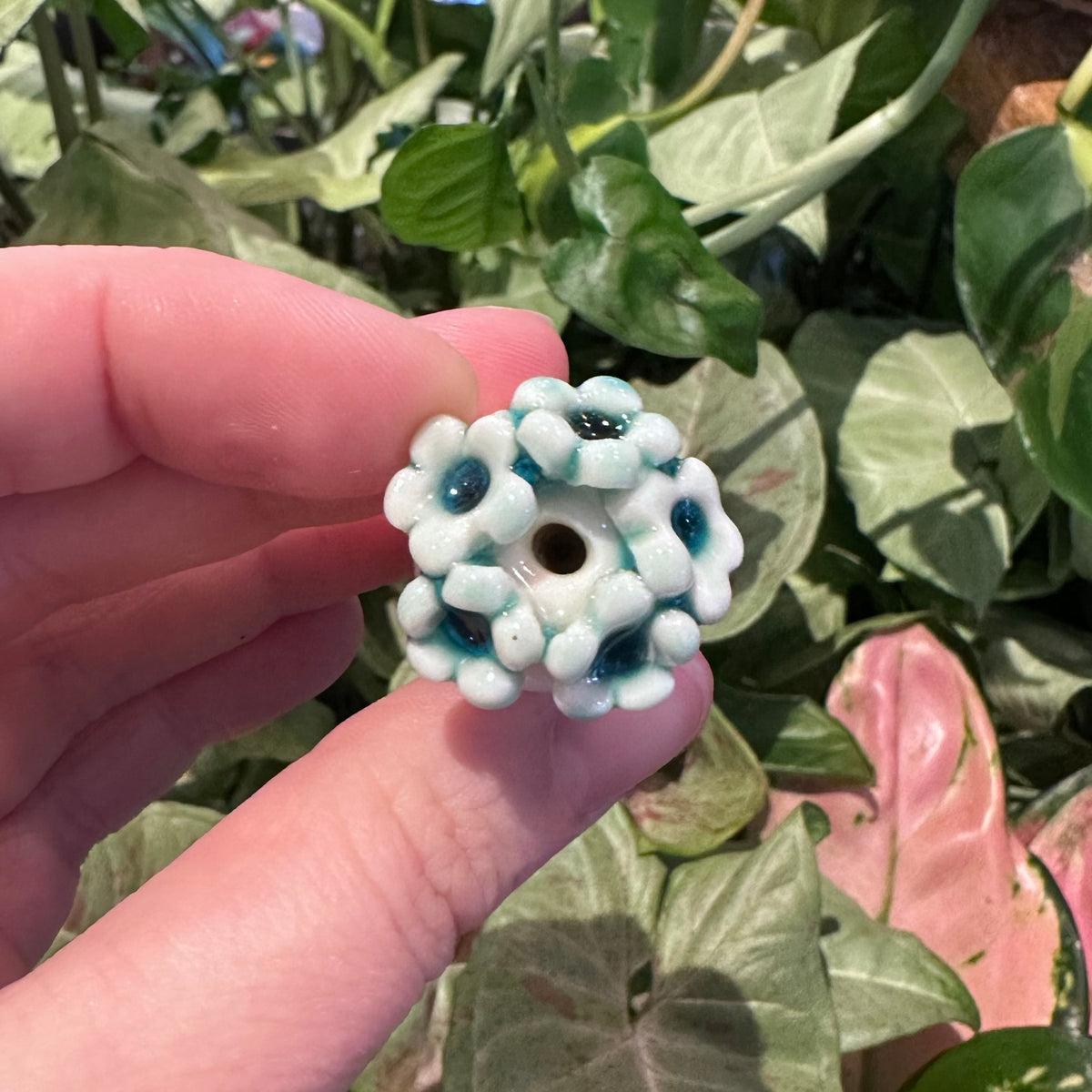 Flossy Bud Vase by Ruth Elliot