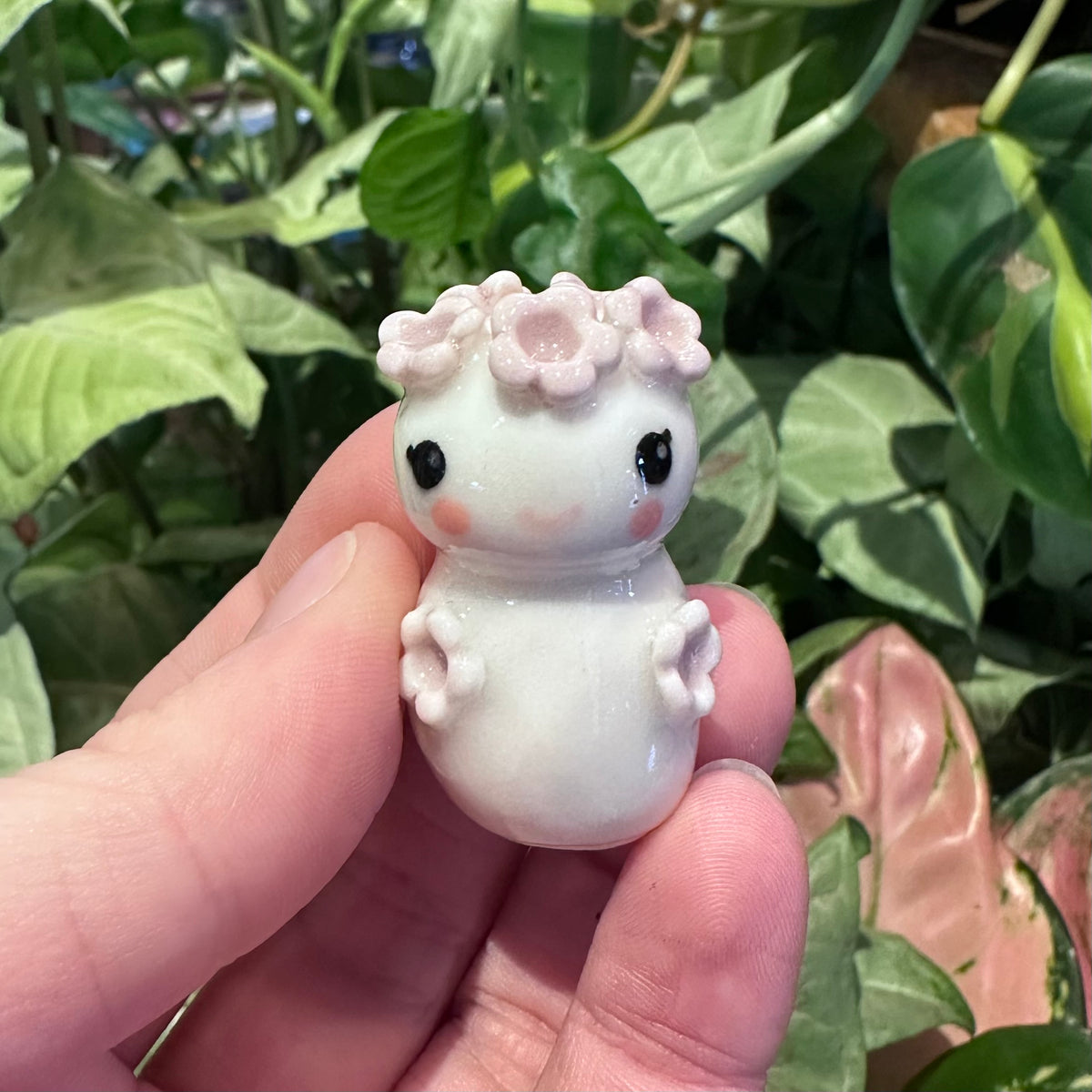 Flossy Bud Vase by Ruth Elliot