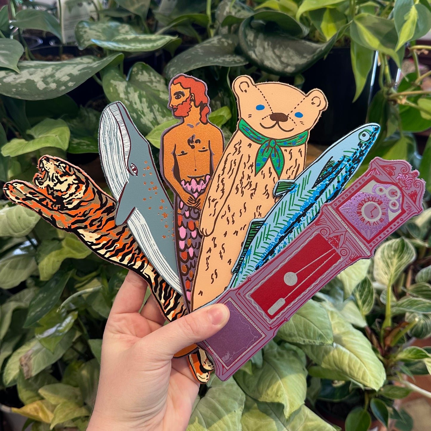 Ark Design Leather Bookmark