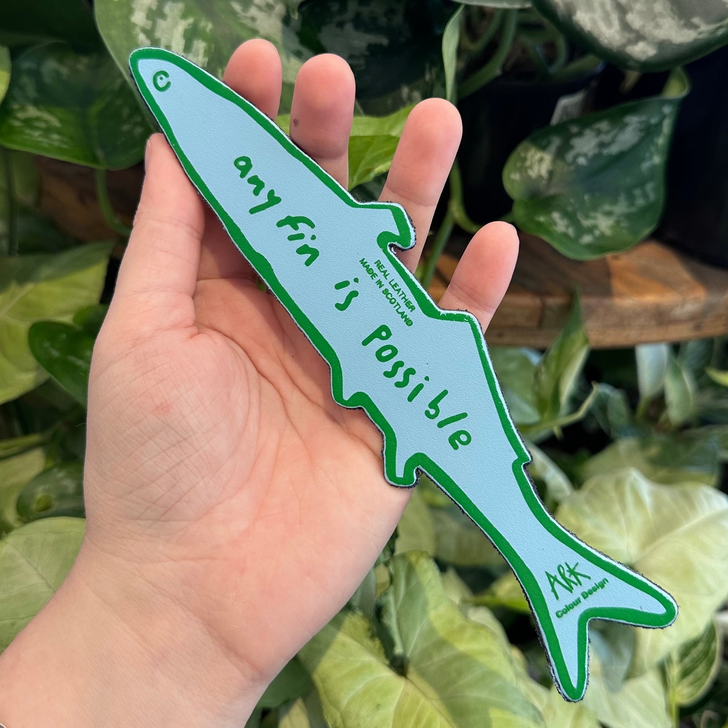 Ark Design Leather Bookmark