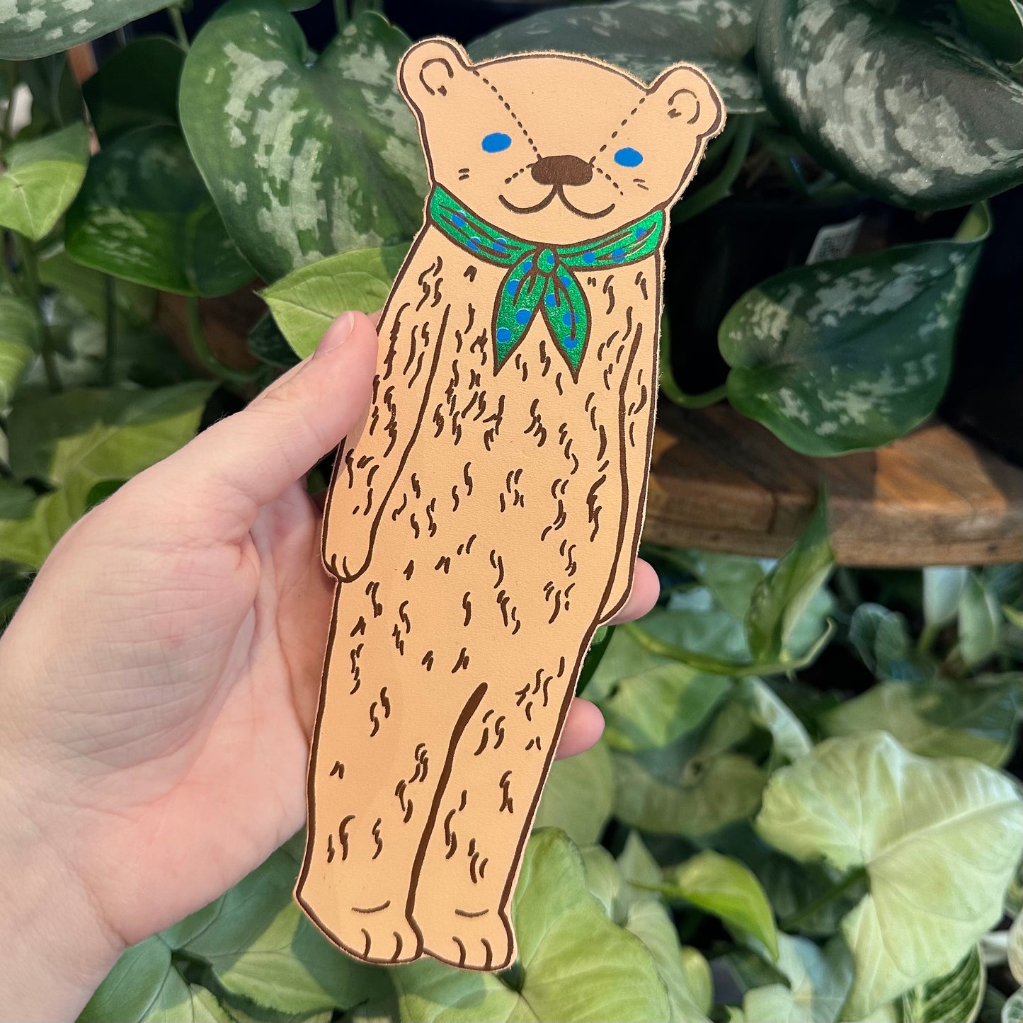 Ark Design Leather Bookmark