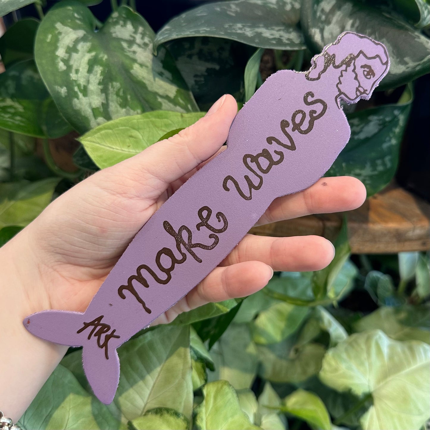 Ark Design Leather Bookmark