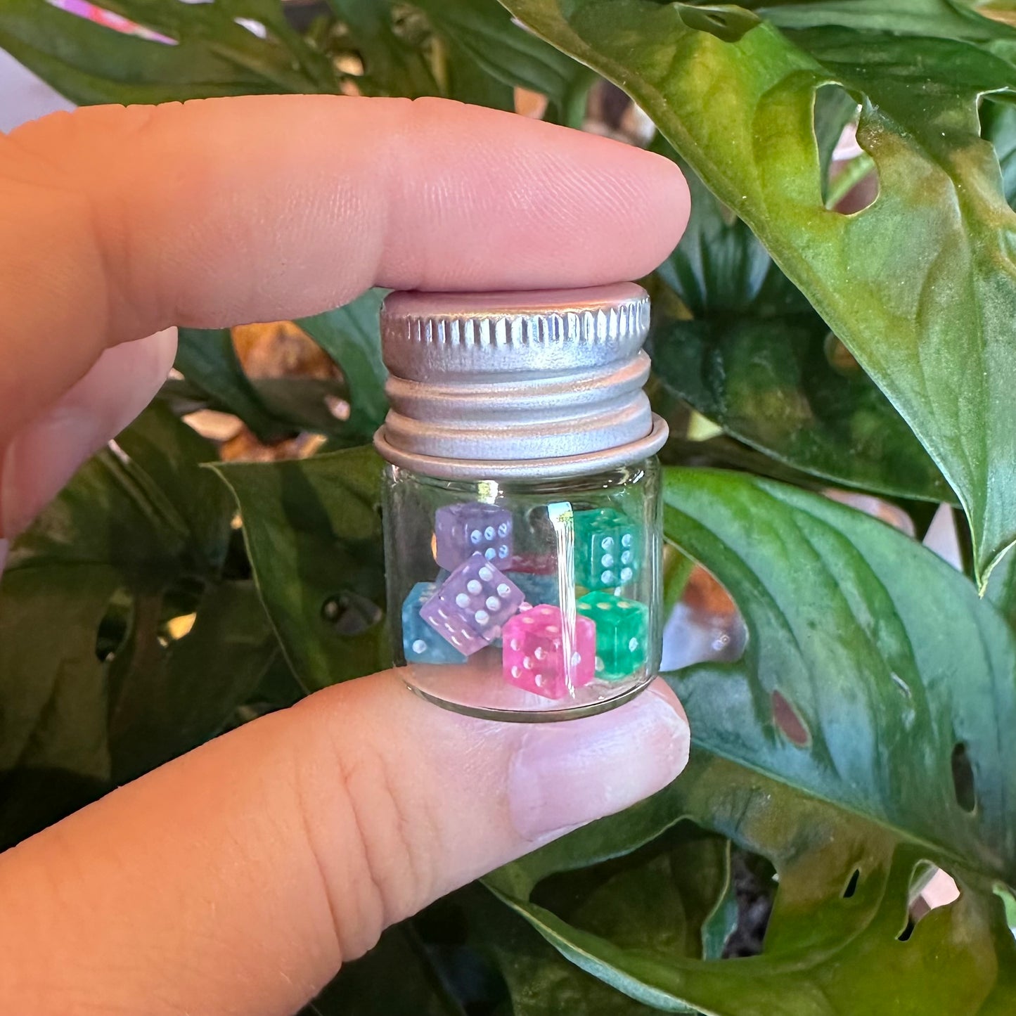 Mini Dice in Jar