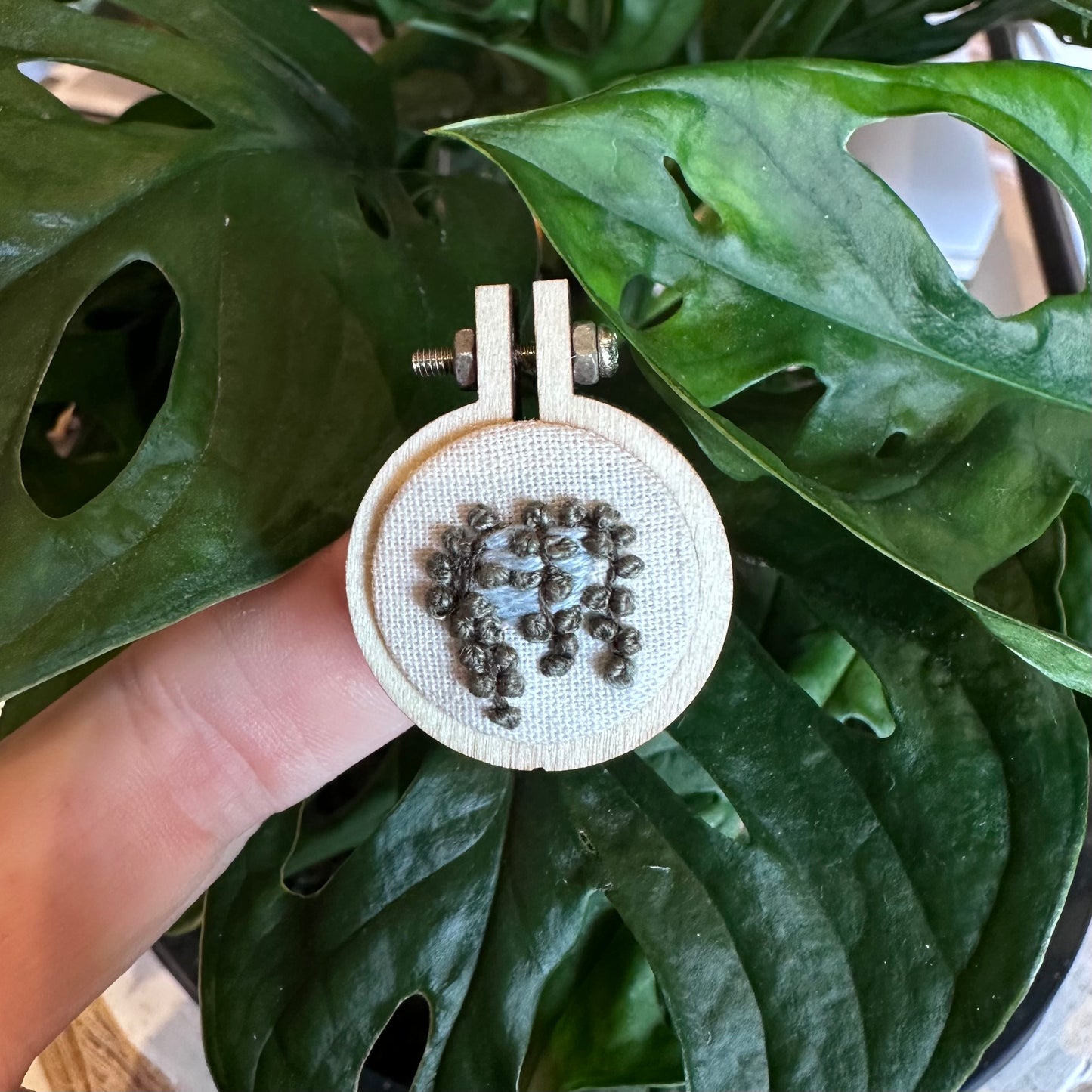 Soulty Stitch Mini Embroidery Hoop Hangers