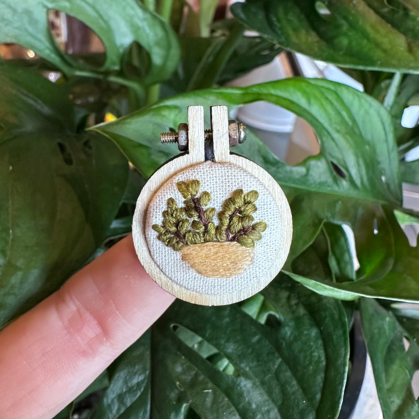 Soulty Stitch Mini Embroidery Hoop Hangers