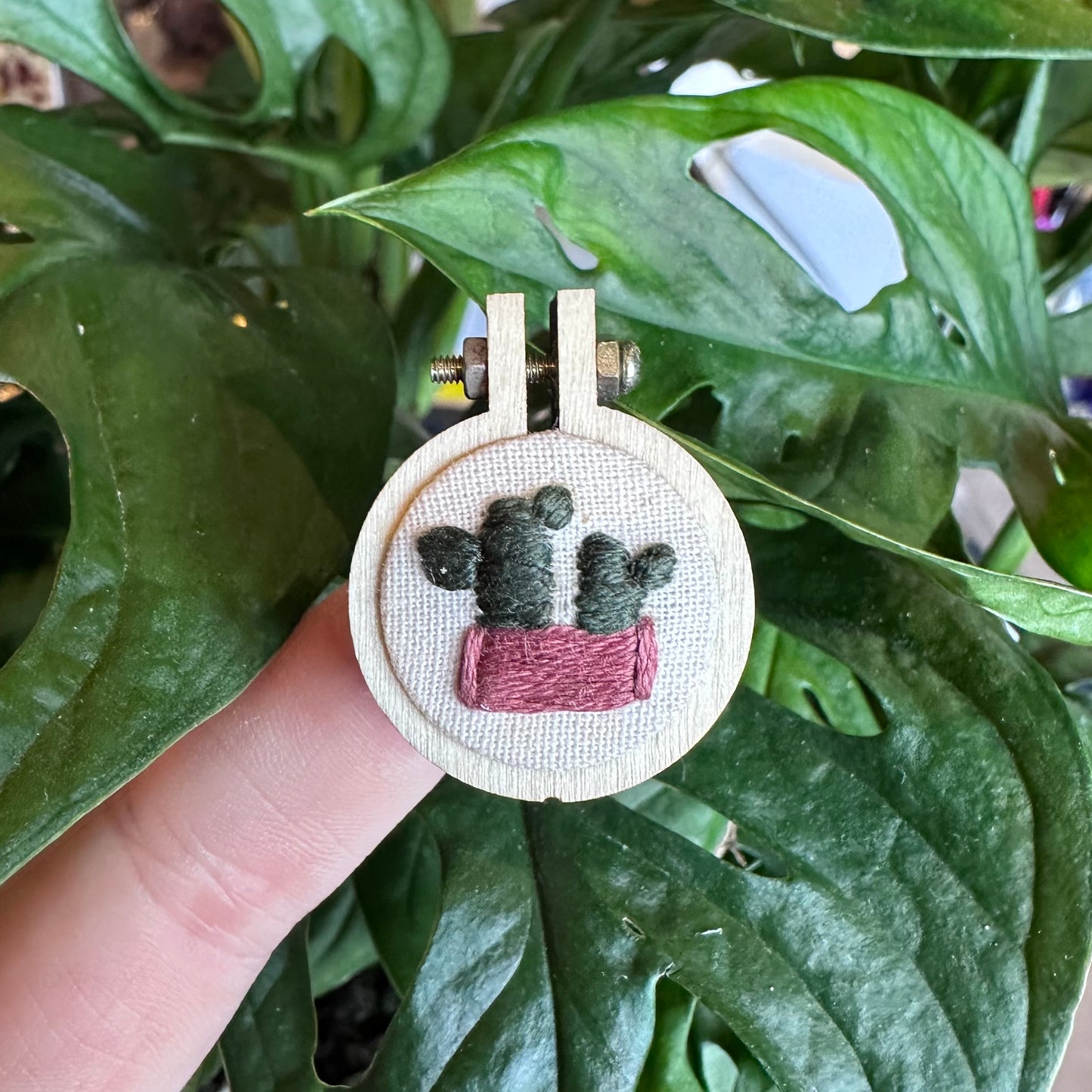 Soulty Stitch Mini Embroidery Hoop Hangers