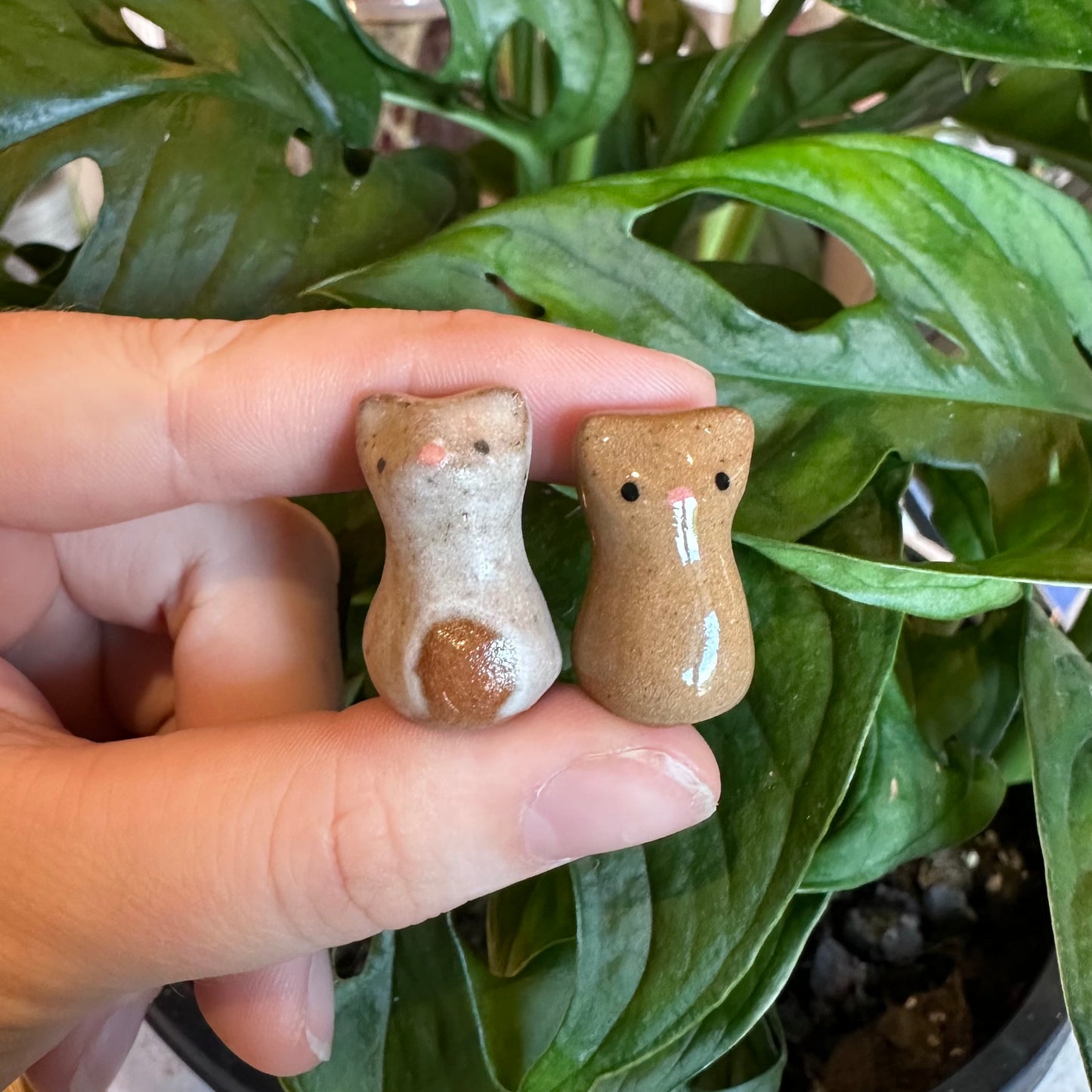 Mini Ceramic Cat by Ruth Elliot