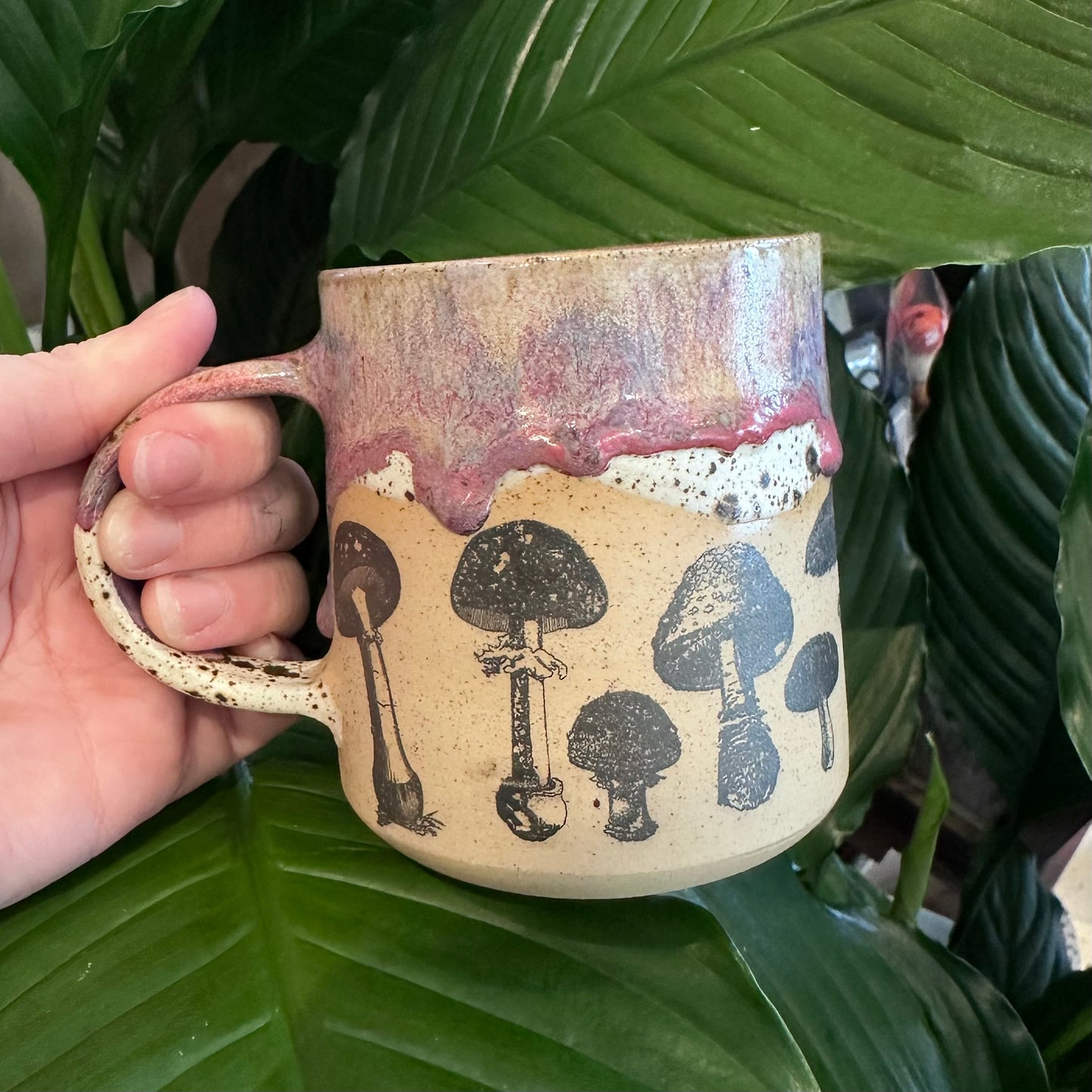 Handmade Mushroom Mug