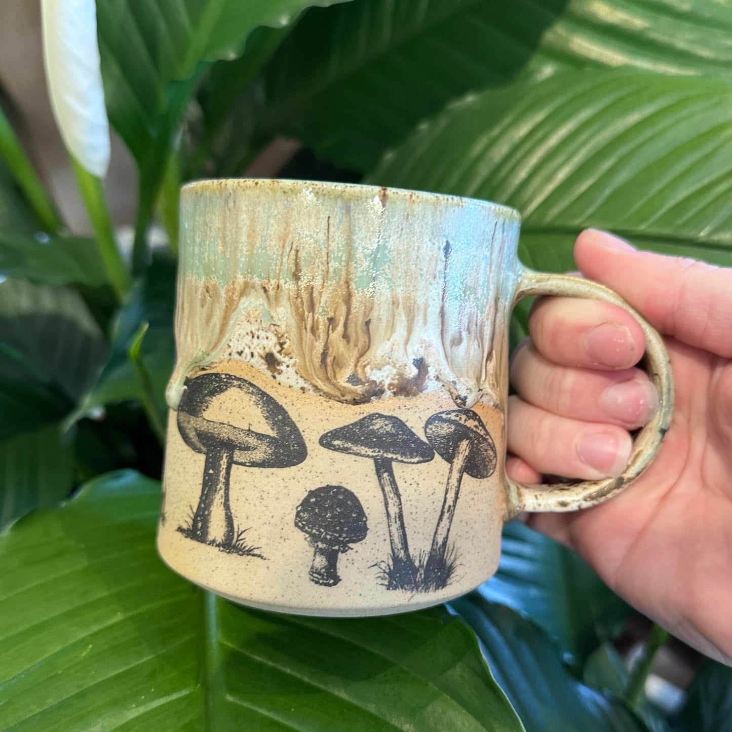 Handmade Mushroom Mug