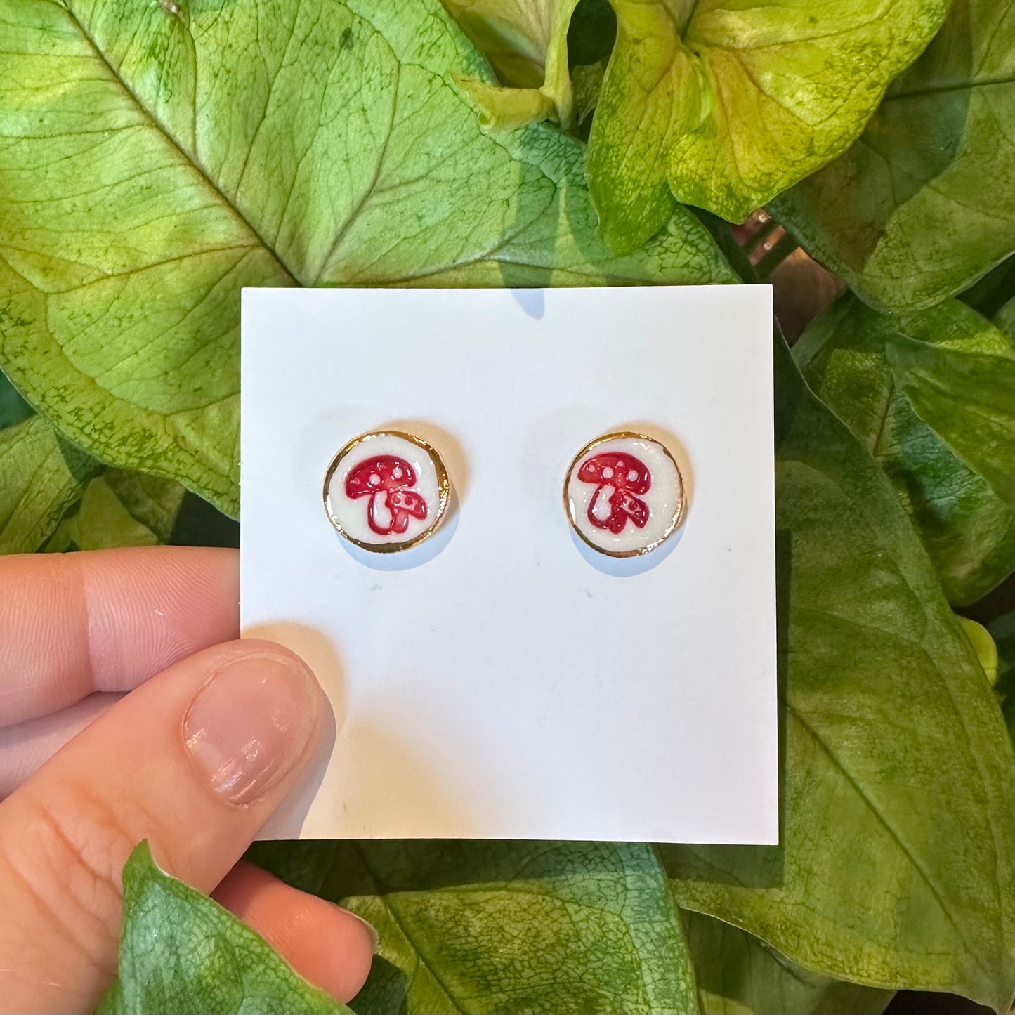 Wolf & Clay Small Stud Earrings