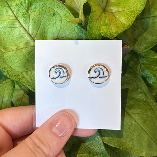 Wolf & Clay Small Stud Earrings