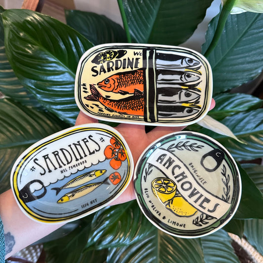 Tinned Fish Trinket Trays