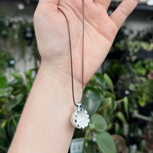 Ceramic Tea Cup Necklace