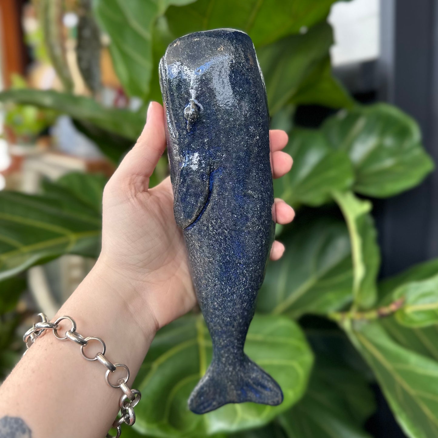 Whale Wall Vase