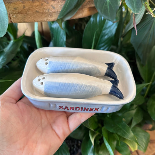 Sardine Salt & Pepper Shakers