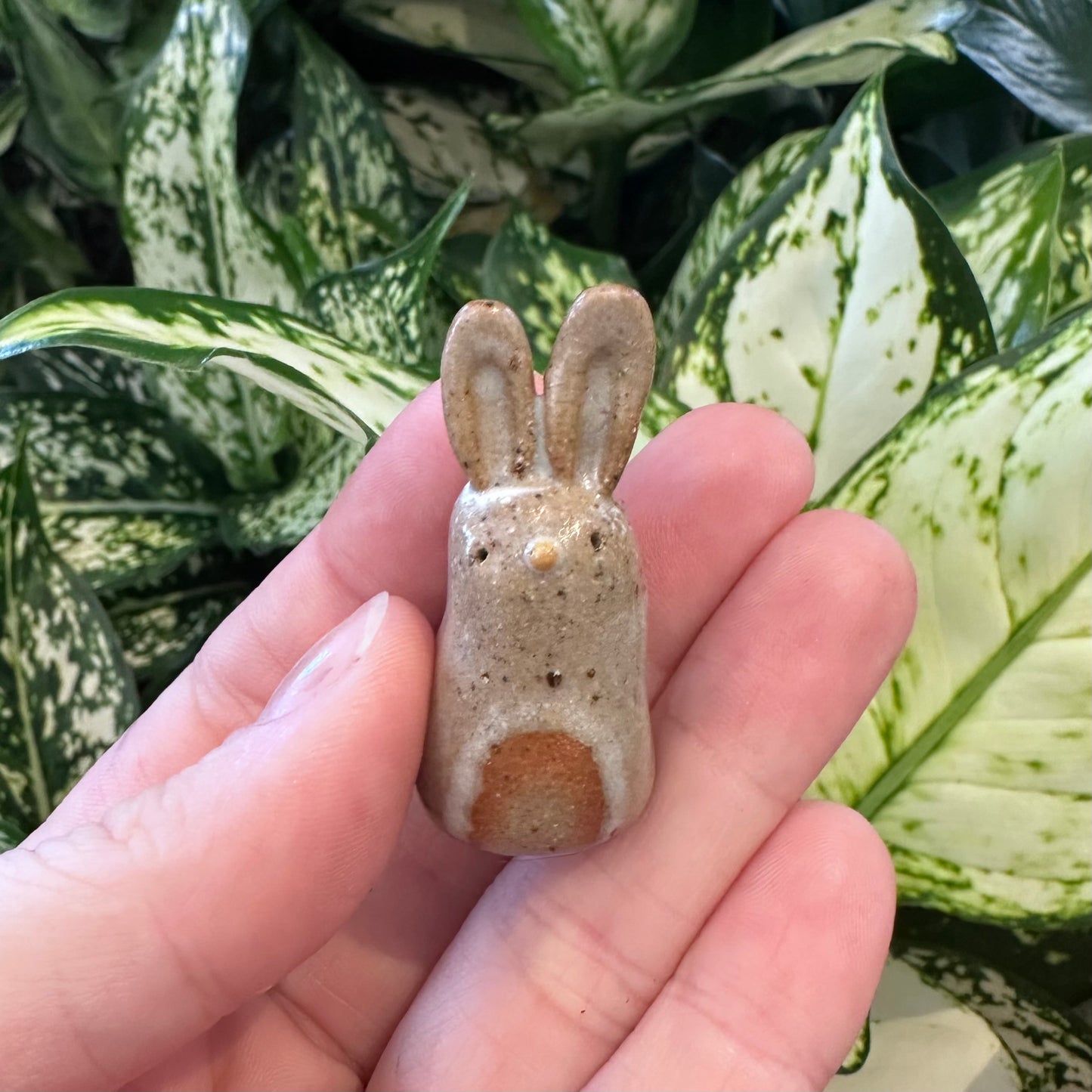 Mini Ceramic Bunny by Ruth Elliot