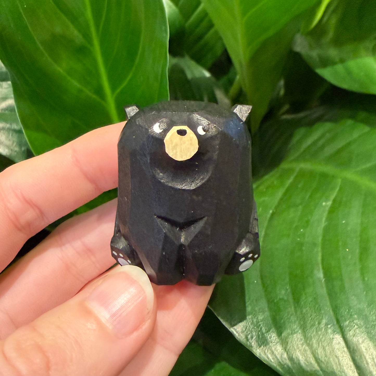 Mini Wooden Bear