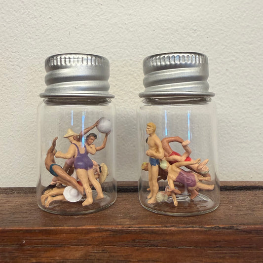 Mini People in Jar